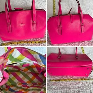 Kate Spade Pink Satchel with Structured Design